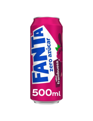 FANTA ZERO FRAMBUESA LATA GRANDE 50.CL.