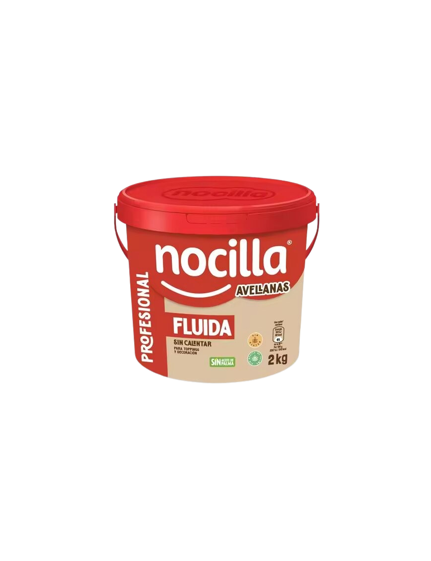 NOCILLA CREMA LECHE AVELLANAS CUBO 2 KG (OJO)