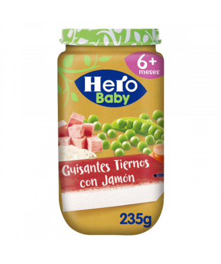 POTITO HERO JAMON/GUISANTES T/C 235 GR