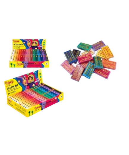 PP PLASTILINA JOVI AZUL CLARO 50GR UNIDAD