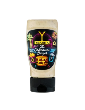 SALSA CHAMPIONS BURGUER YBARRA PET 250ML