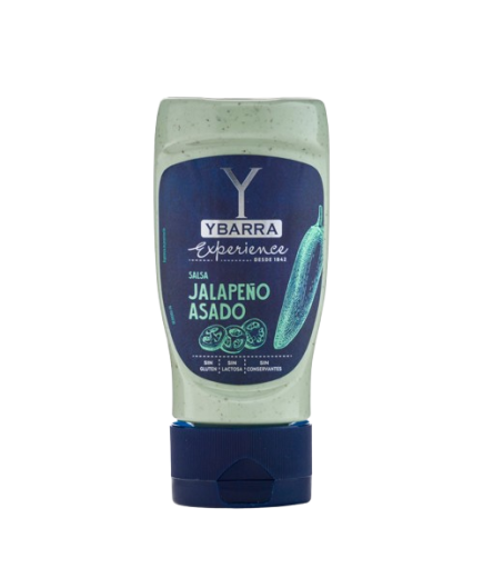 SALSA JALAPEÑO ASADO YBARRA PET 250ML