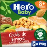 POTITO HERO BABY RECETAS COCIDO TERNERA P/2 UD