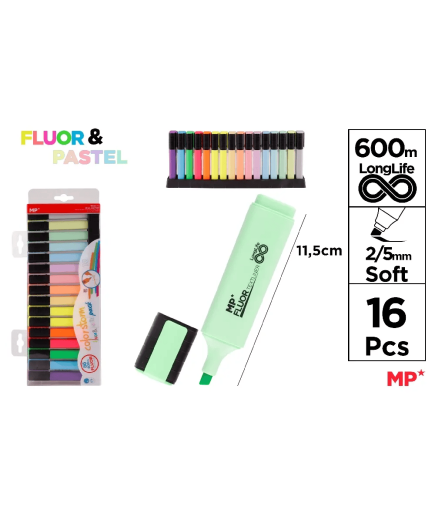 PP SUBRAYADOR MP COLOR STORM P/16UD
