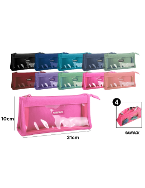 PP ESTUCHE SAMPACK FANTASIA 2 CREMALLERAS SA024 UD
