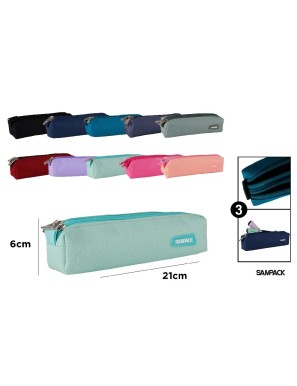 PP ESTUCHE SAMPACK 2 CREMALLERAS SA004 UD