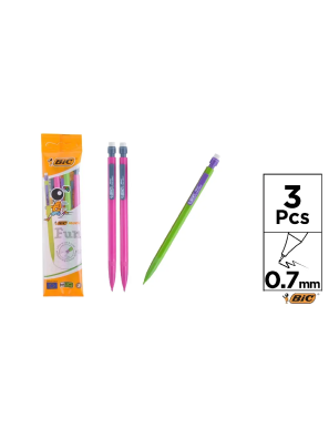 PP PORTAMINAS BIC 0,7 MM P/3UDS