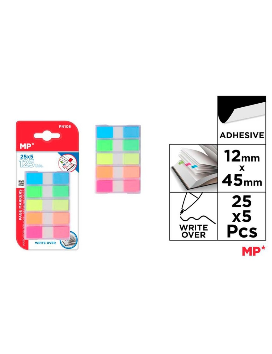 PP SEPARADOR MP FLUORESCENTE 12X45MM P/125UD