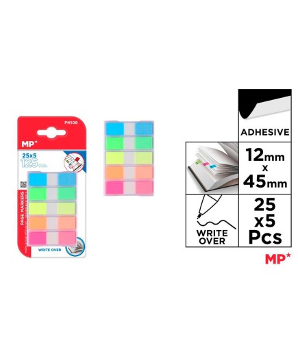 PP SEPARADOR MP FLUORESCENTE 12X45MM P/125UD