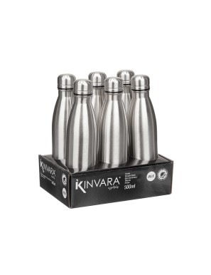 TERMO KINVARA ACERO 500ML UNIDAD 