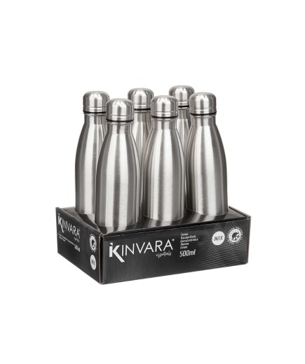 TERMO KINVARA ACERO 500ML UNIDAD 