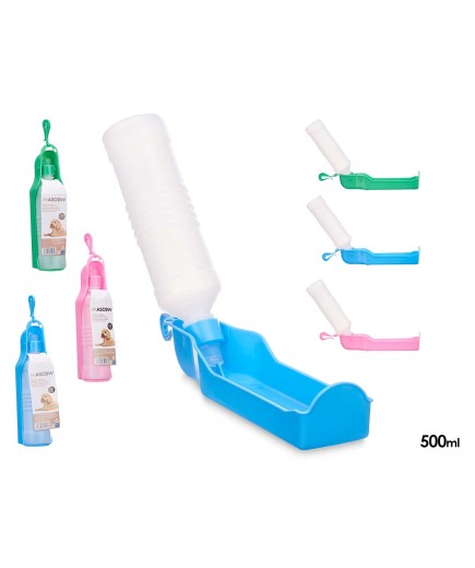 BOTELLA AGUA MASCOTA MASCOW 500ML UNIDAD