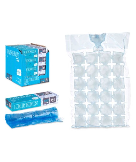 BOLSA CUBITOS HIELO LEKNES P/12 UD