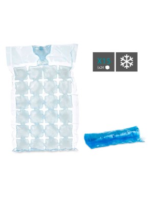BOLSA CUBITOS HIELO LEKNES P/12 UD