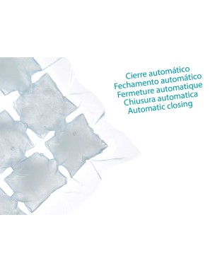 BOLSA CUBITOS HIELO LEKNES P/12 UD