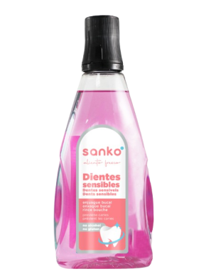 ENJUAGUE BUCAL SANKO DIE/SENSIBLE SIN ALCOHO 500ML