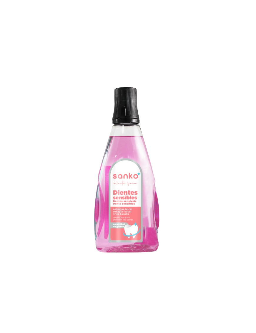 ENJUAGUE BUCAL SANKO DIE/SENSIBLE SIN ALCOHO 500ML