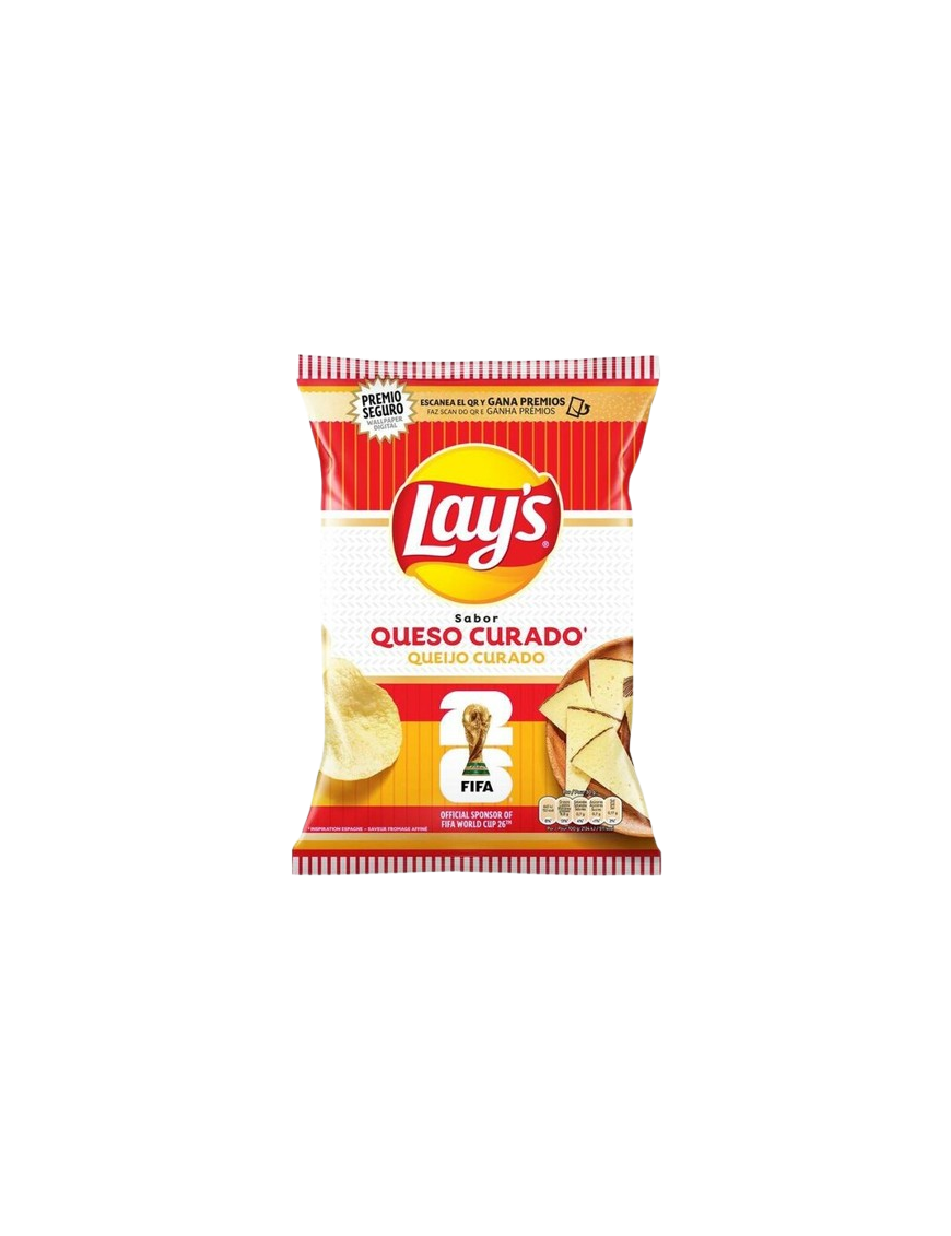 MATUTANO/LAYS PATATAS QUESO CURADO ESPAÑA B/140 GR