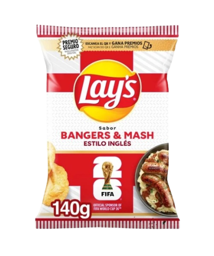 MATUTANO/LAYS PATATAS B & M ESTILO INGLES B/140 GR