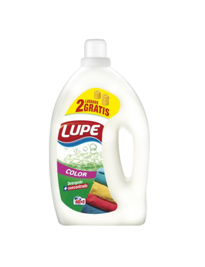 DETERGENTE  LUPE LIQ. COLOR 40+2  LAV.  3 LITROS