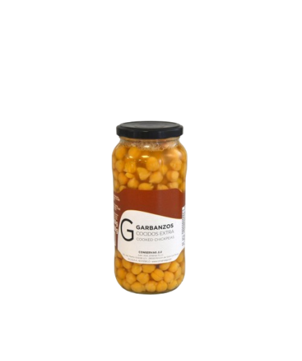 GARBANZO HERVIDO J.J.J. TARRO CRISTAL 400 GR