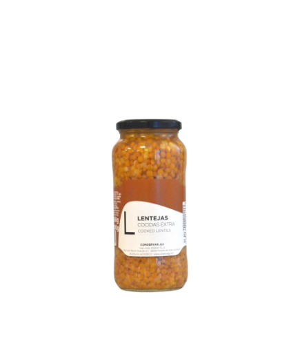 LENTEJA HERVIDA J.J.J. TARRO CRISTAL 400 GR