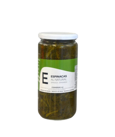 ESPINACAS NATURAL J.J.J. TARRO CRISTAL 425 GR.