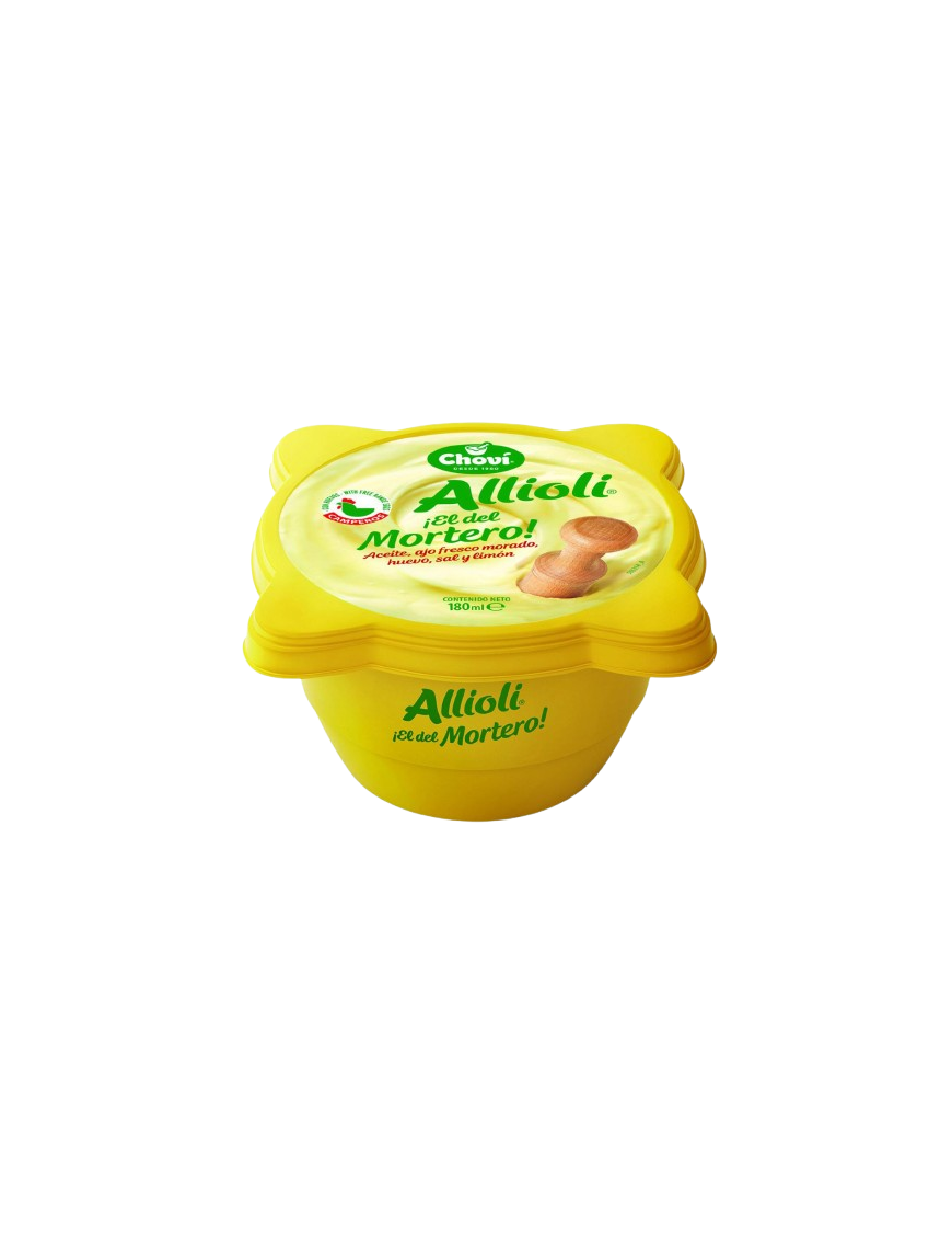 SALSA ALI-OLI MORTERO CHOVI T/C 190ML