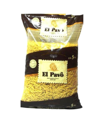 FIDEUA (FIDEO PERLA) EL PAVO BOLSA 5 KG