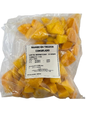 MANGO CONGELADO EXTRA TROZOS CAMPANILLO B/1 KG