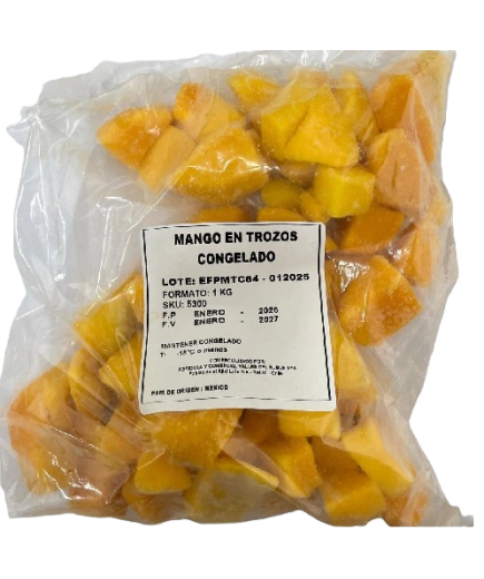 MANGO CONGELADO EXTRA TROZOS CAMPANILLO B/1 KG