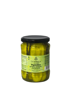 PEPINILLO AGRIDULCE LAMINADOS HUERTA T/C 520GR