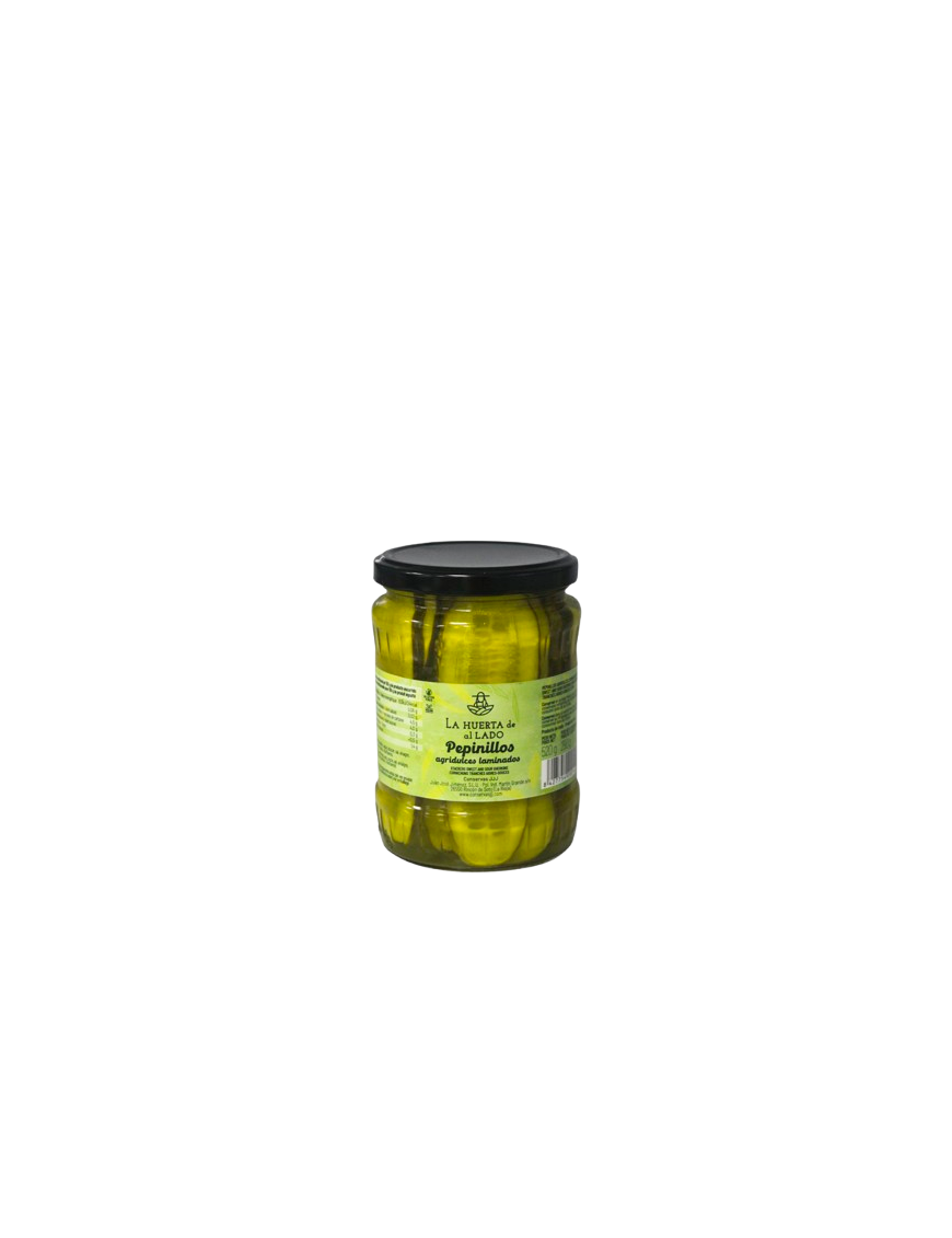 PEPINILLO AGRIDULCE LAMINADOS HUERTA T/C 520GR