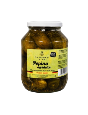 PEPINILLO AGRIDULCE RODAJA LA HUERTA T/C 680GR