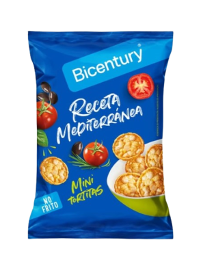 BICENTURY MINI TORTITAS MEDITERRANEAS B/70 GR