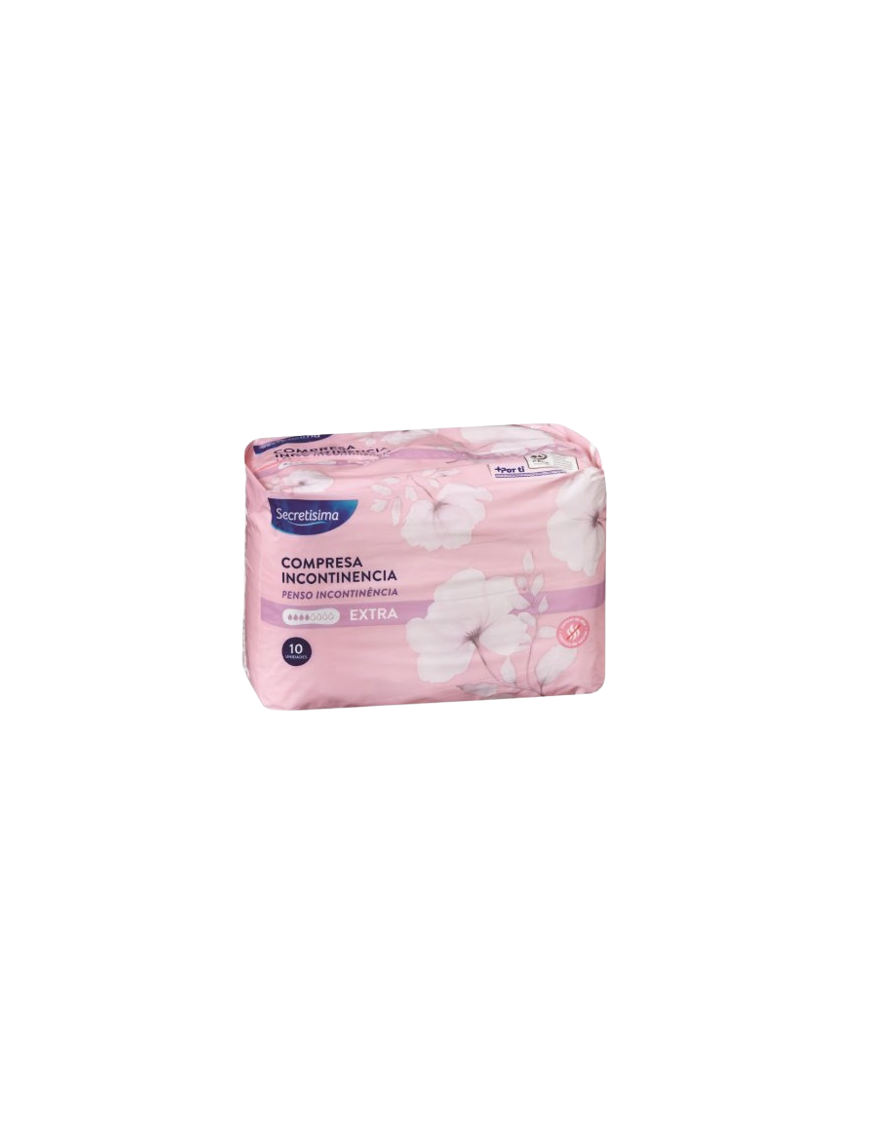 COMPRESA SECRETISIMA INCONTINENCIA EXTRA B/10UDS