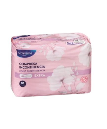 COMPRESA SECRETISIMA INCONTINENCIA EXTRA B/10UDS
