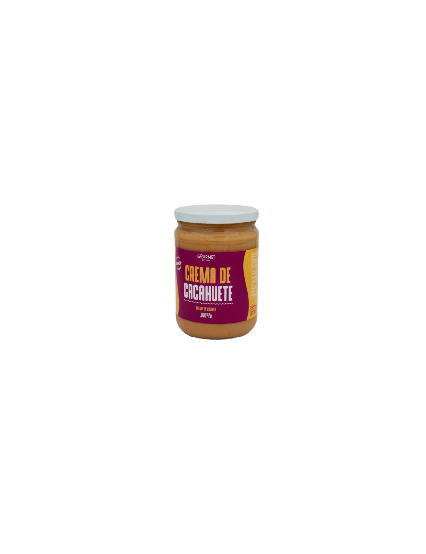 CREMA DE CACAHUETE GOURMET 100% B/500GR