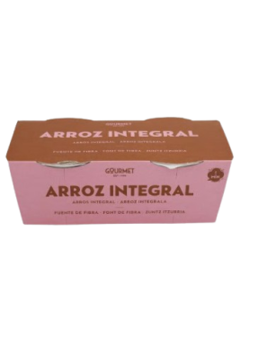 ARROZ GOURMET INTEGRAL 1MINUTO PACK 2X125 GR
