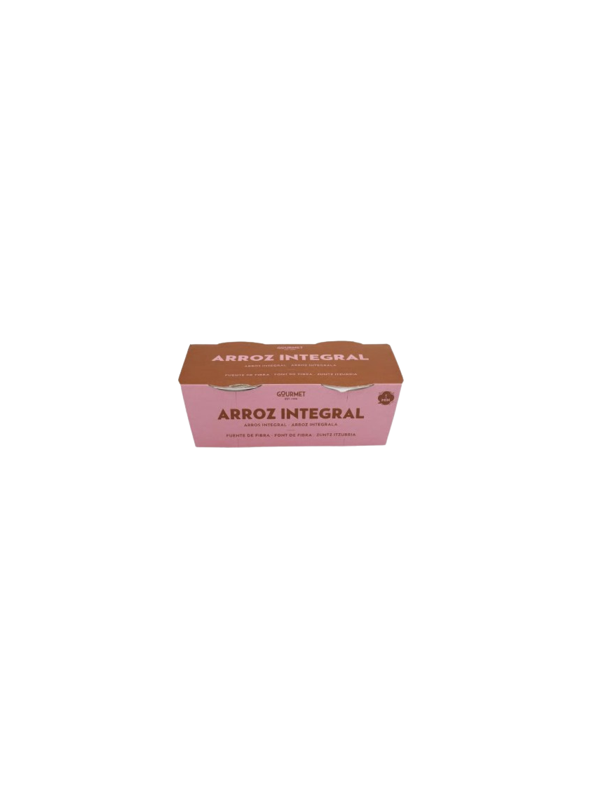 ARROZ GOURMET INTEGRAL 1MINUTO PACK 2X125 GR