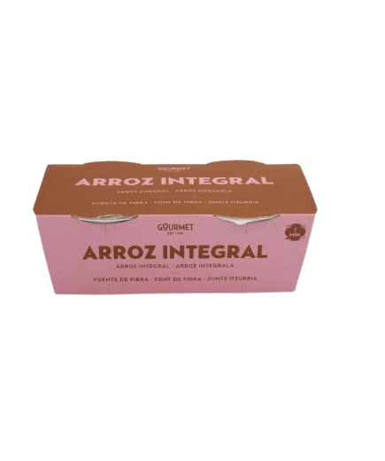 ARROZ GOURMET INTEGRAL 1MINUTO PACK 2X125 GR