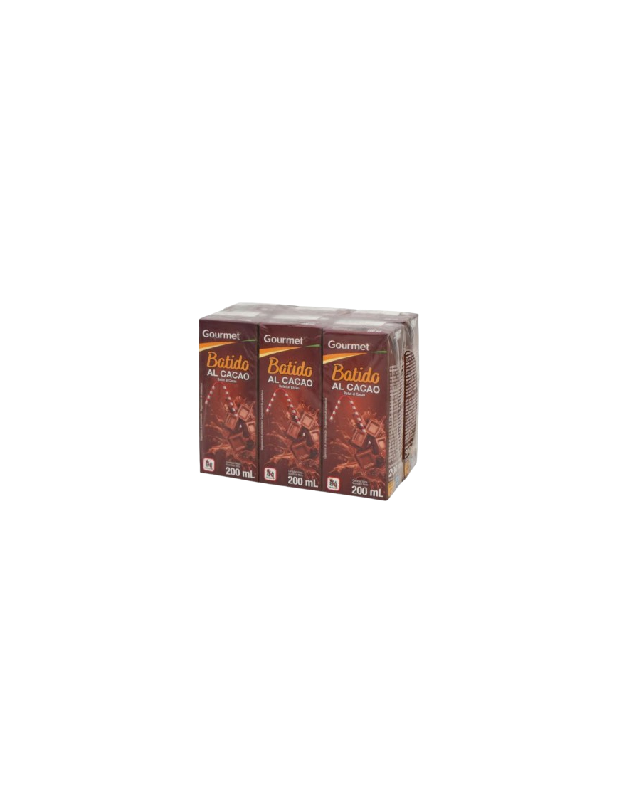 BATIDO VAINILLA GOURMET 200 ML PACK-6 UD
