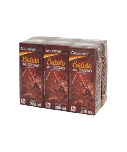 BATIDO VAINILLA GOURMET 200 ML PACK-6 UD