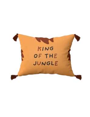 COJIN KIDS 30X40 ALGODON JUNGLE PEACH UNIDAD