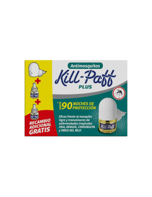 INSECTICIDA KILL PAFF ELECTRICO 1 APARATO + 2 REC