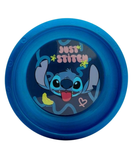 CUENCO STITCH AZUL 17CM UNIDAD