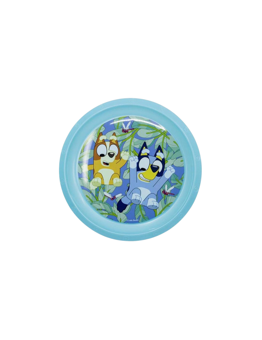 PLATO LLANO BLUEY 22CM UNIDAD