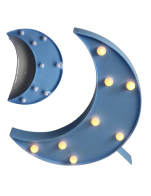 LAMPARA LED LUNA 24.5X18X3CM UNIDAD