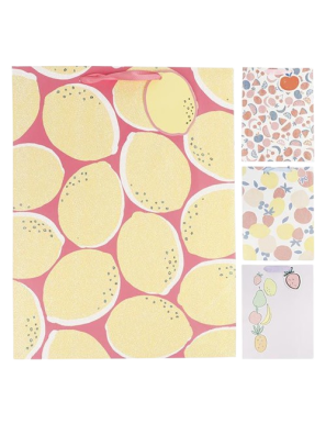BOLSA REGALO FRUTAS 32X42X11.5CM  UNIDAD