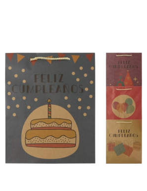 BOLSA REGALO HB CRAFT 32X26X12CM  UNIDAD